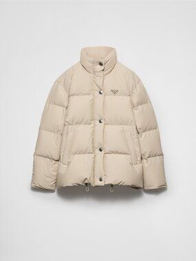 NEW PRADA 29z131 TECHNICAL FABRIC DOWN JACKET